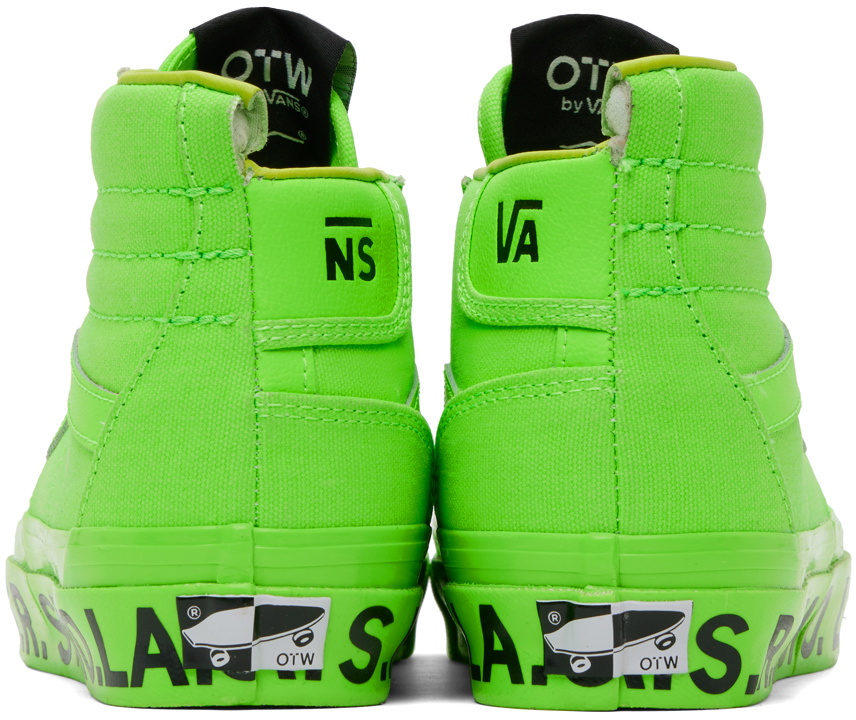 国内配送 VANS SK8-HI REISSUE GREEN Toddler-Sk8Hi-Reissue-Side-Zip