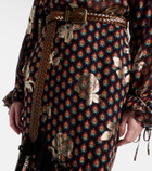 Etro Braided leather belt