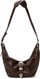 Marge Sherwood Brown Belted Medium Bag