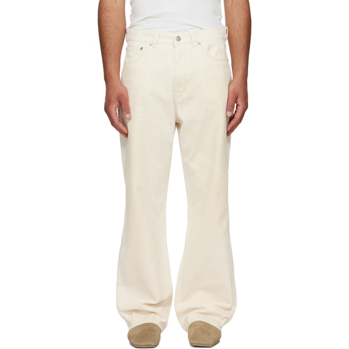 Photo: OUR LEGACY Off-White Third Cut Jeans
