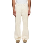 OUR LEGACY Off-White Third Cut Jeans