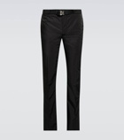 Givenchy - 4G belted slim nylon pants