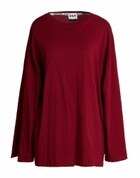 Berna Womens T-shirt in Burgundy