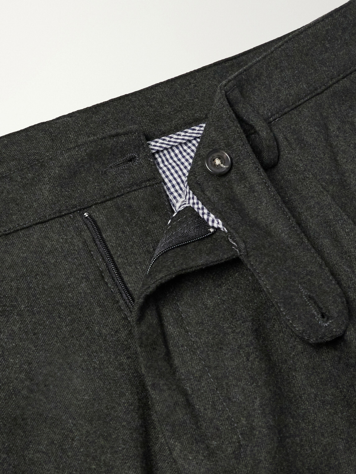 Massimo Alba - Stan Straight-Leg Pleated Virgin Wool Suit Trousers - Gray