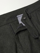 Massimo Alba - Stan Straight-Leg Pleated Virgin Wool Suit Trousers - Gray