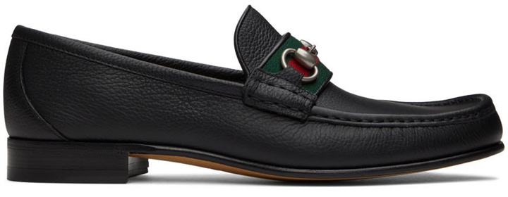 Photo: Gucci Black Wislet Loafers