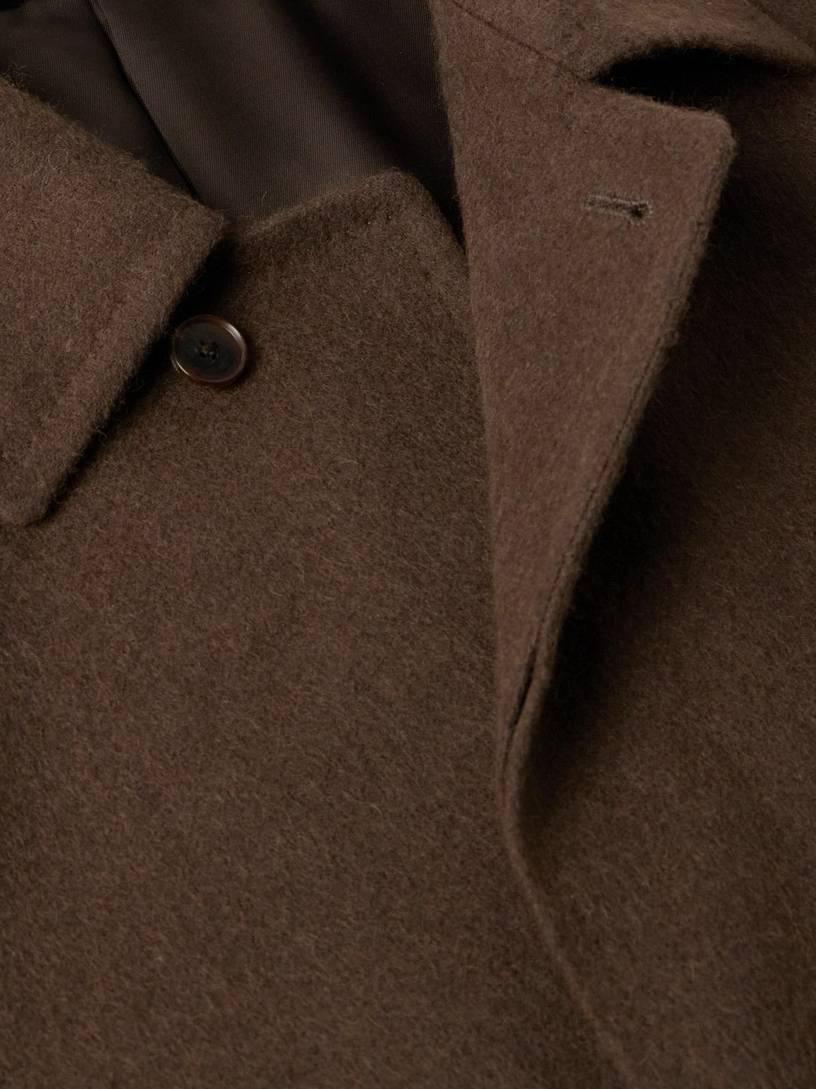Auralee - Camel Hair Coat - Brown Auralee