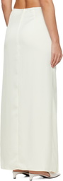 Beaufille Off-White Imogen Maxi Skirt