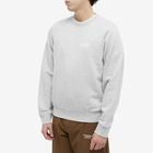 Pas Normal Studios Men's Off-Race PNS Crew Sweat in Grey Marl