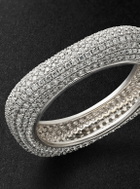 Greg Yuna - 18-Karat White Gold Diamond Ring - Silver