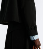 Burberry Double-breasted cotton gabardine jacket