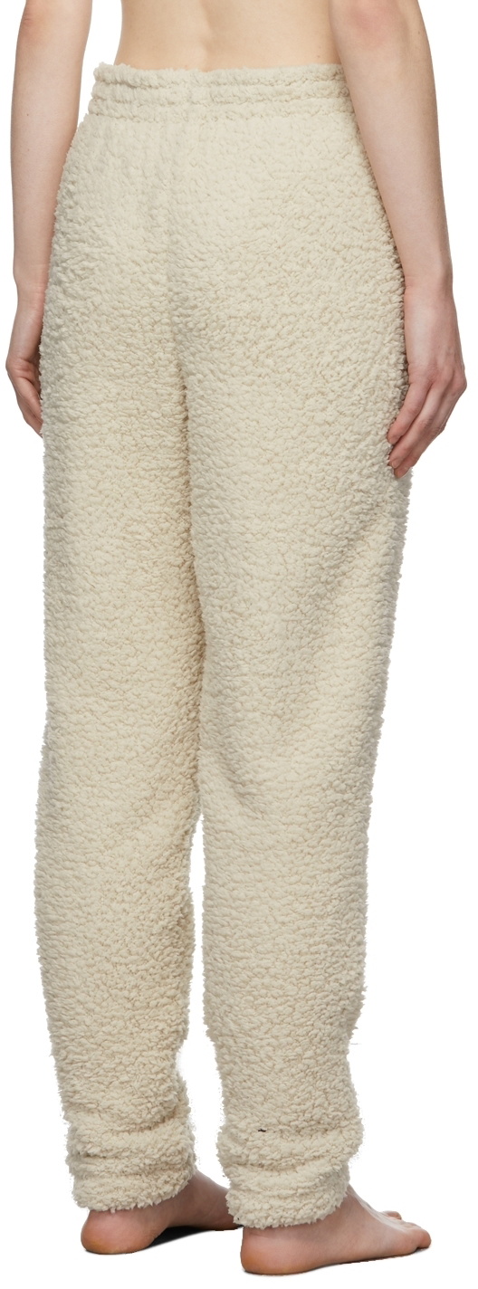 Skims Off-white Cozy Knit jogger Lounge Pants in Natural