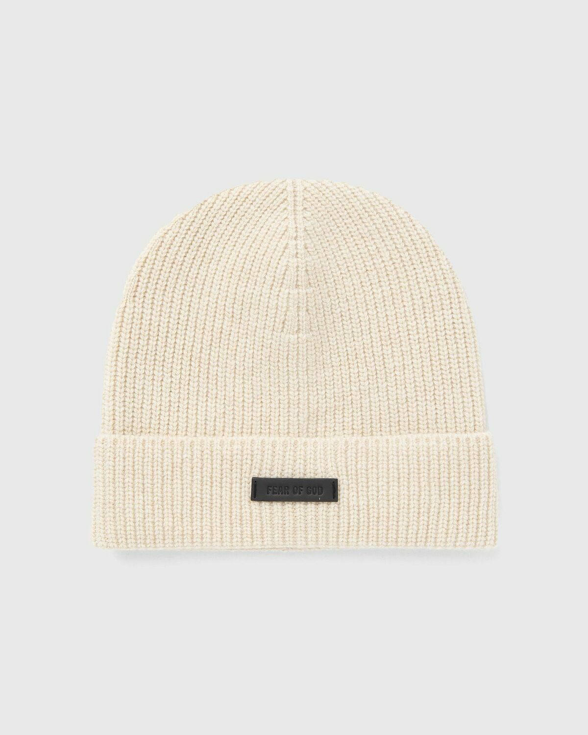 Fear of God KNIT BEANIE Beige Mens Beany