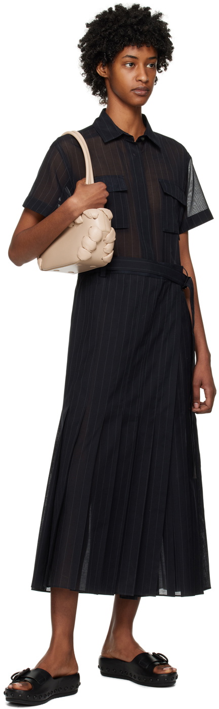 At.Kollektive Beige Natacha Ramsay-Levi Edition Braided Baguette Bag