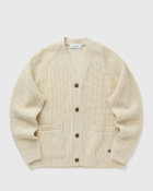 Les Deux Grady Waffle Cardigan Beige Mens Zippers & Cardigan
