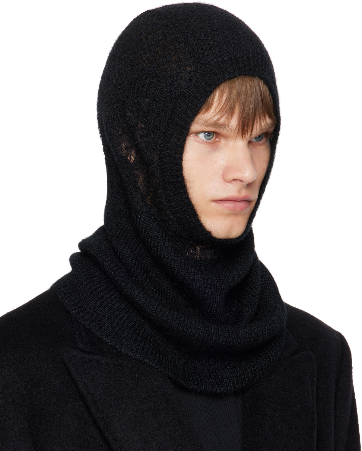 Ann Demeulemeester Black Vali Balaclava