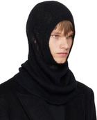Ann Demeulemeester Black Vali Balaclava