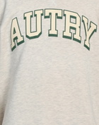 Autry Mens Sweatshirt in Light grey