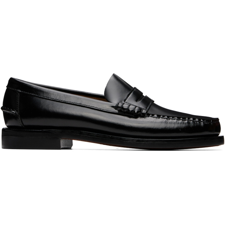 Photo: Sebago Black Classic Dan Loafers