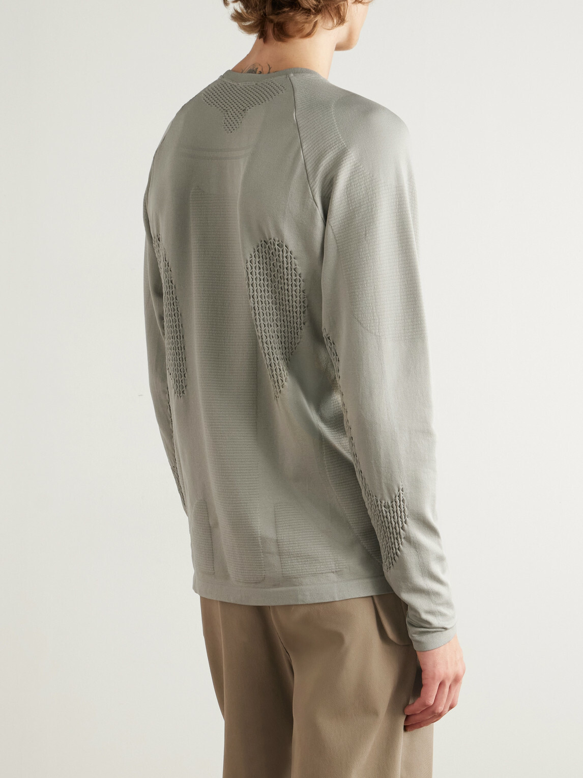 ROA - Logo-Embroidered SENSIL® Breeze T-Shirt - Green