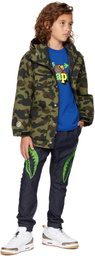 BAPE Kids Blue Baby Milo On Bape Summer T-shirt