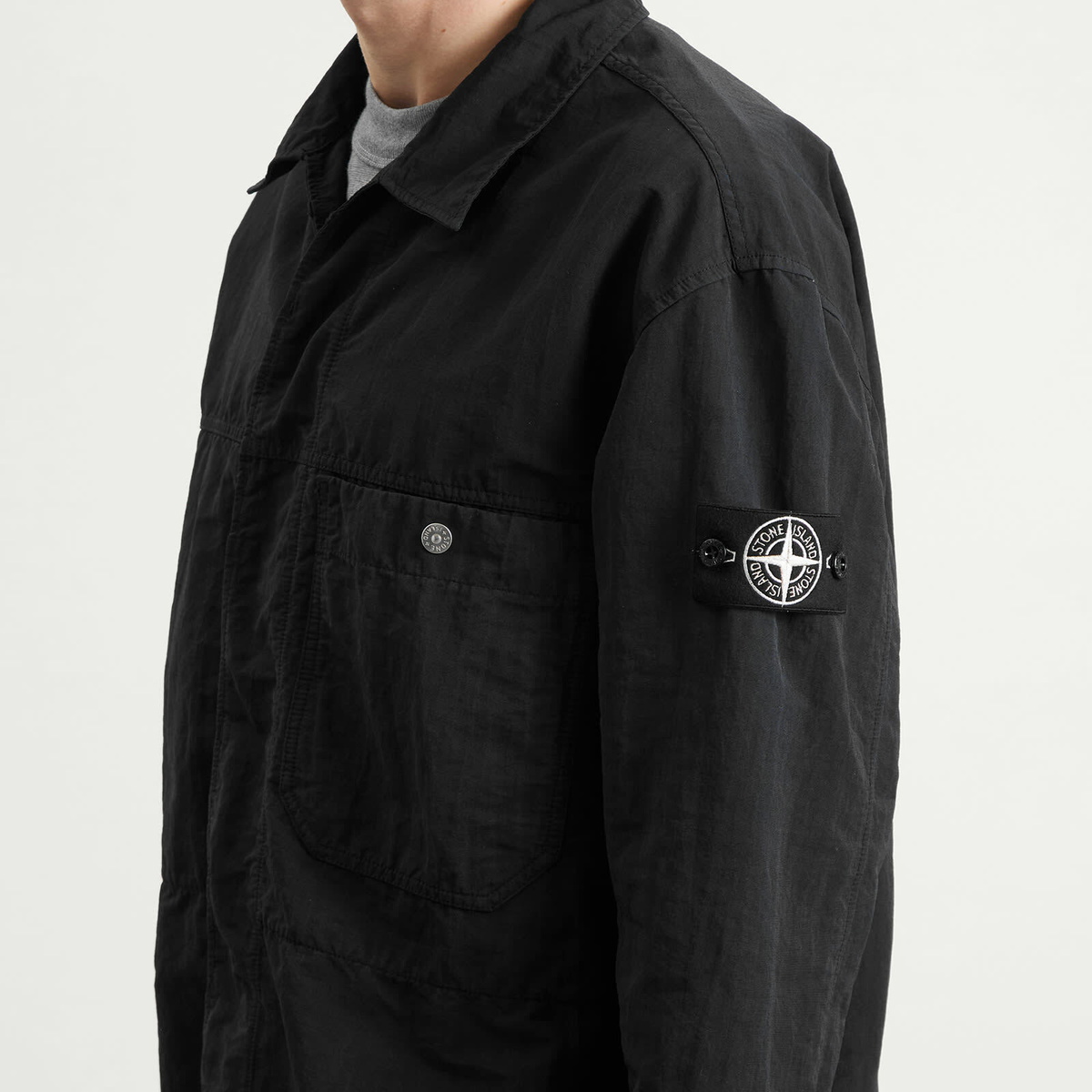 Stone Island Men's Naslan-TC Corrosion Treatment Shirt Jacket in
