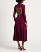 Alaïa Womens Midi dress Plum