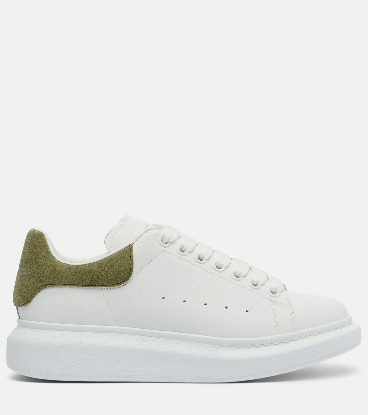 McQueen Oversized leather sneakers