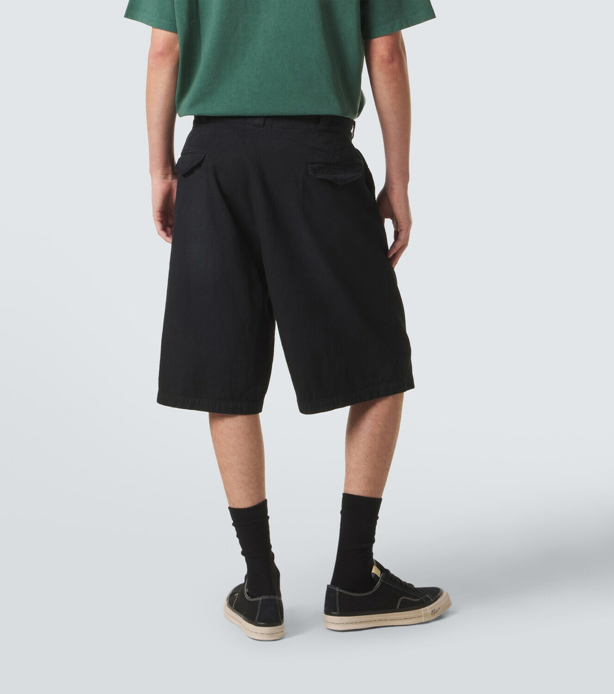 A.Presse Vintage cotton shorts