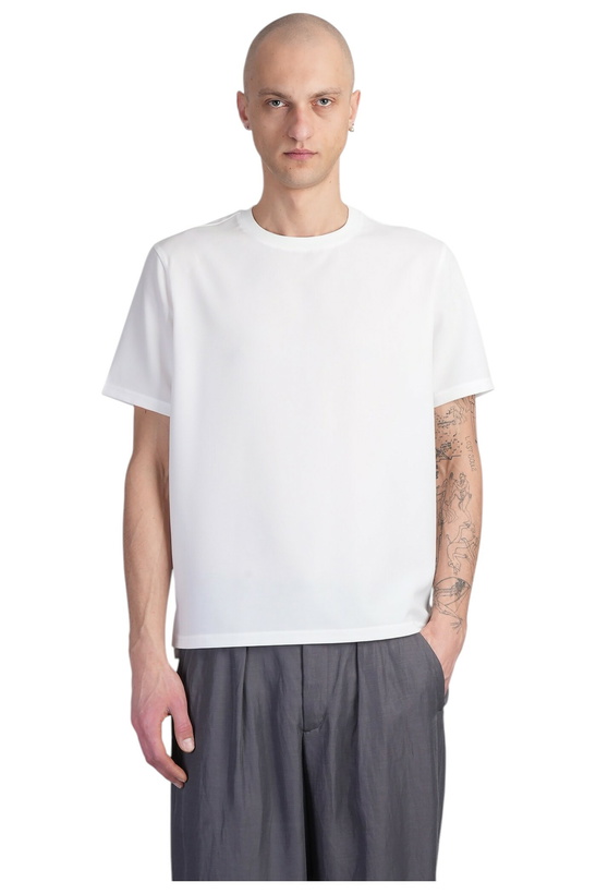 Photo: Attachment T-shirt In White Polyester