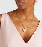Valentino VLogo enamel pendant necklace