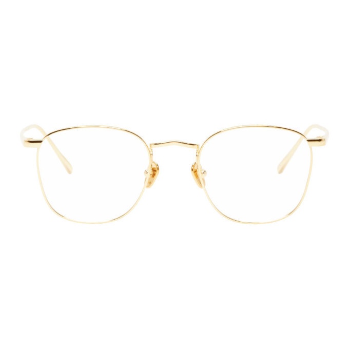 Photo: Linda Farrow Luxe Gold C479 Glasses