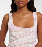 Pucci Iride jersey minidress
