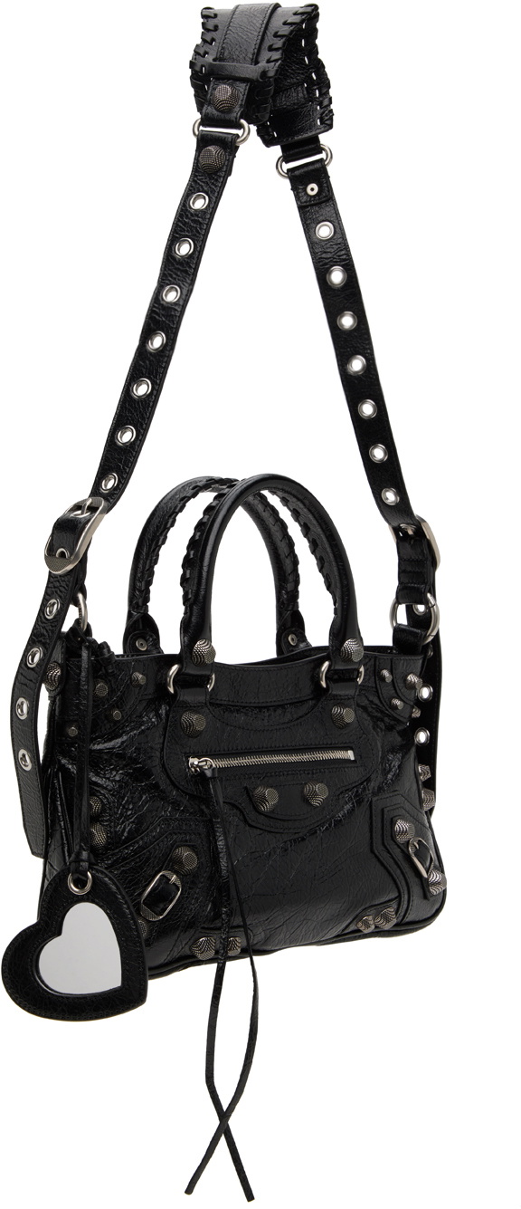 Balenciaga Black Medium Neo Cagole Bag Balenciaga