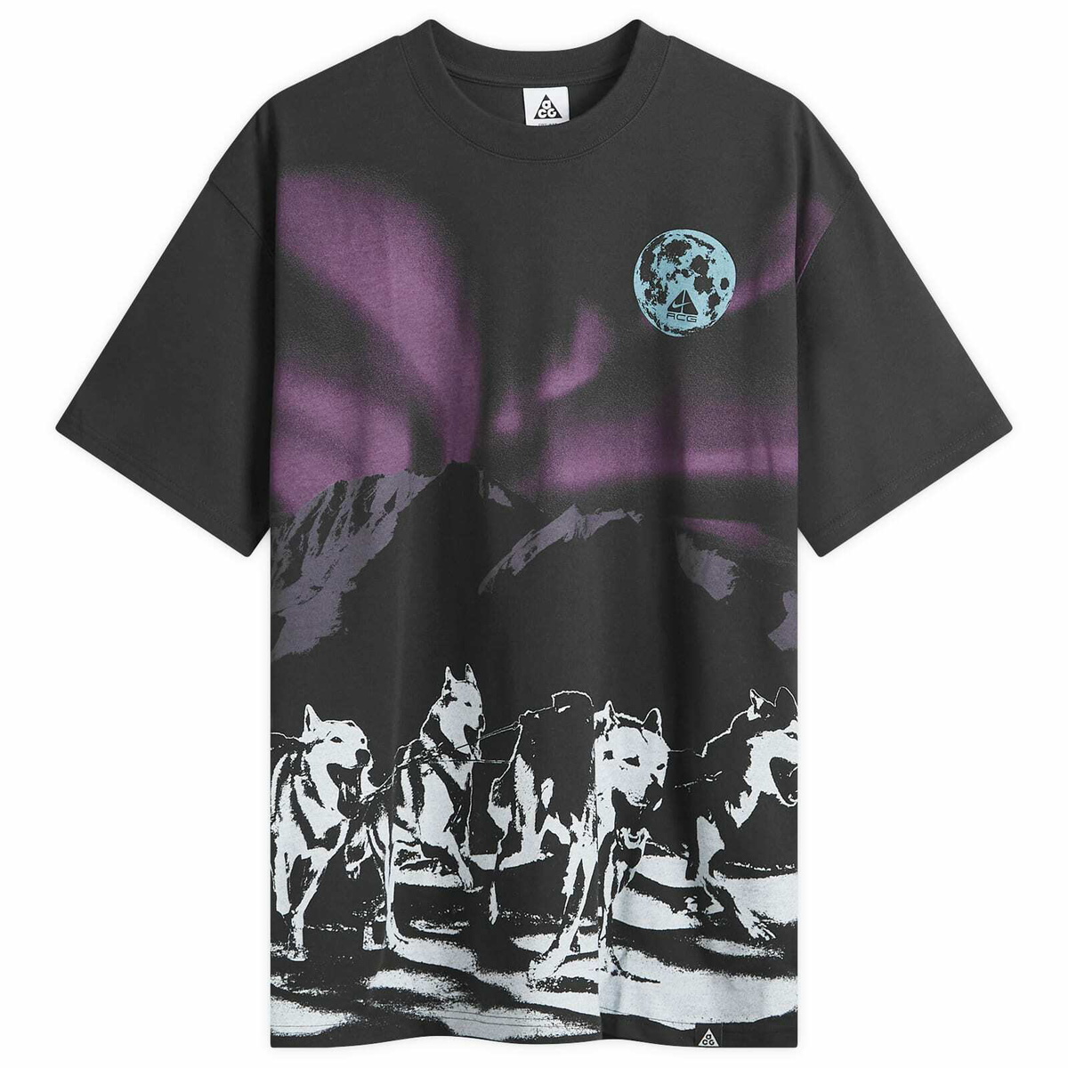 ★ドイツ発/送関込*NIKE ACG*新作*NORTHERN LIGHTS Tシャツ/BL★ Nike ACG T-Shirt 