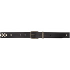 Lemaire Black Studded Belt