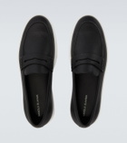 Manolo Blahnik Ellis leather loafers