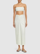 WEWOREWHAT Embellished Bandeau Top