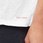 A.P.C. x Jane Birkin England T-Shirt in White