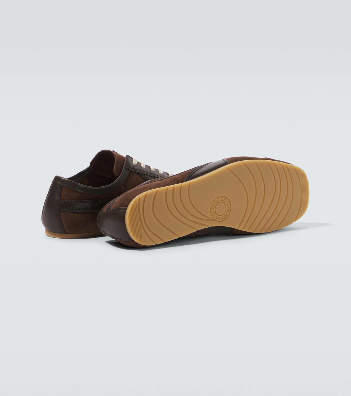 Dries Van Noten Suede low-top sneakers