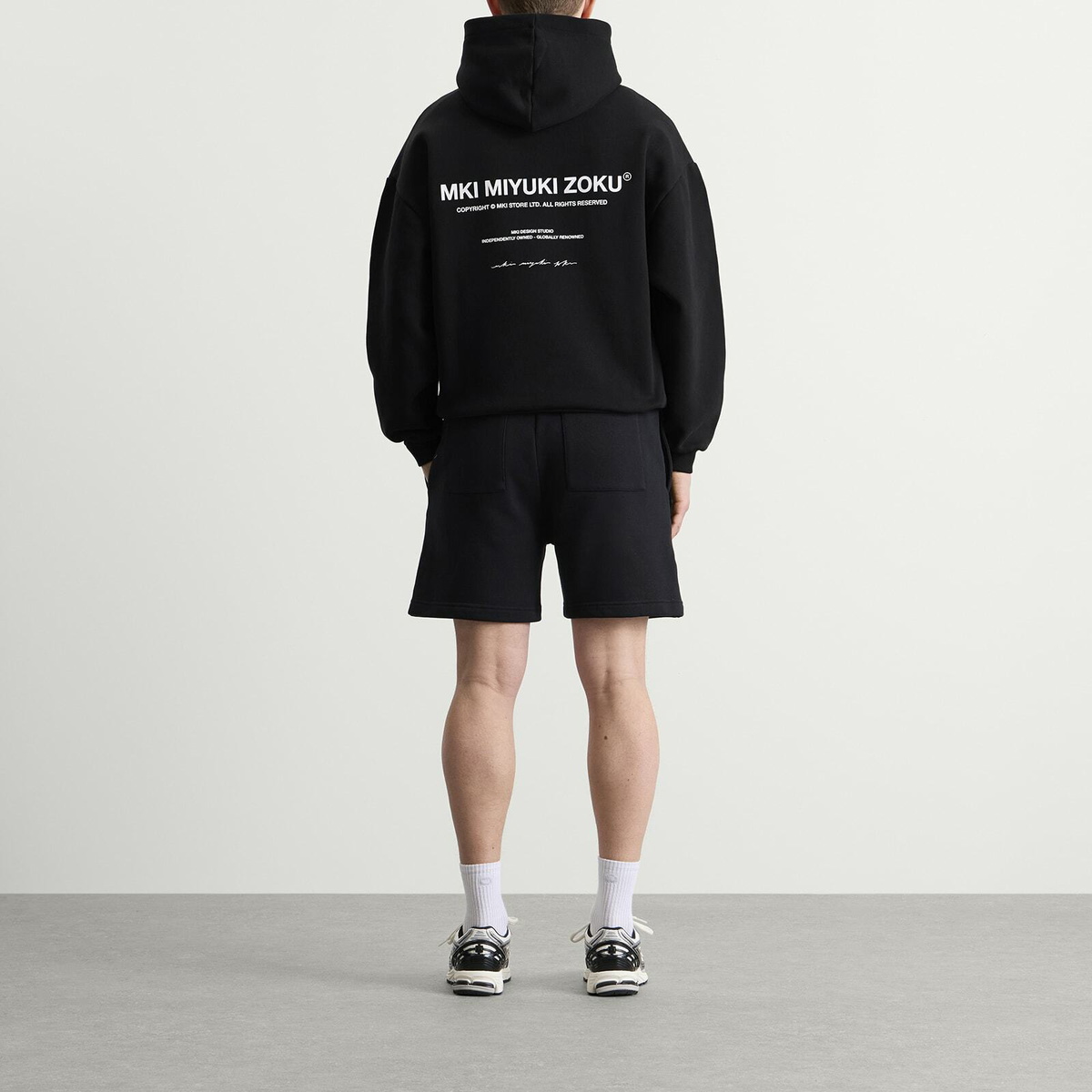 MKI Men's Design Studio Hoodie in Black