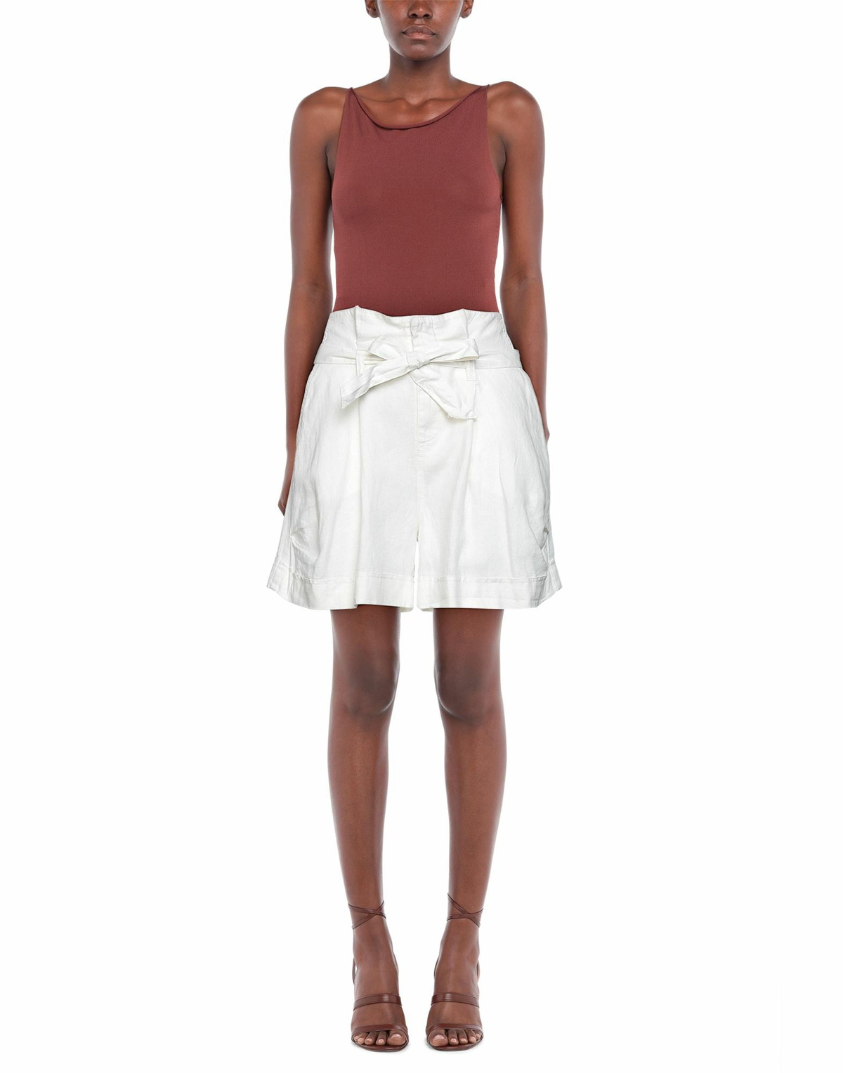 Manila Grace Womens Shorts & Bermuda Shorts in White