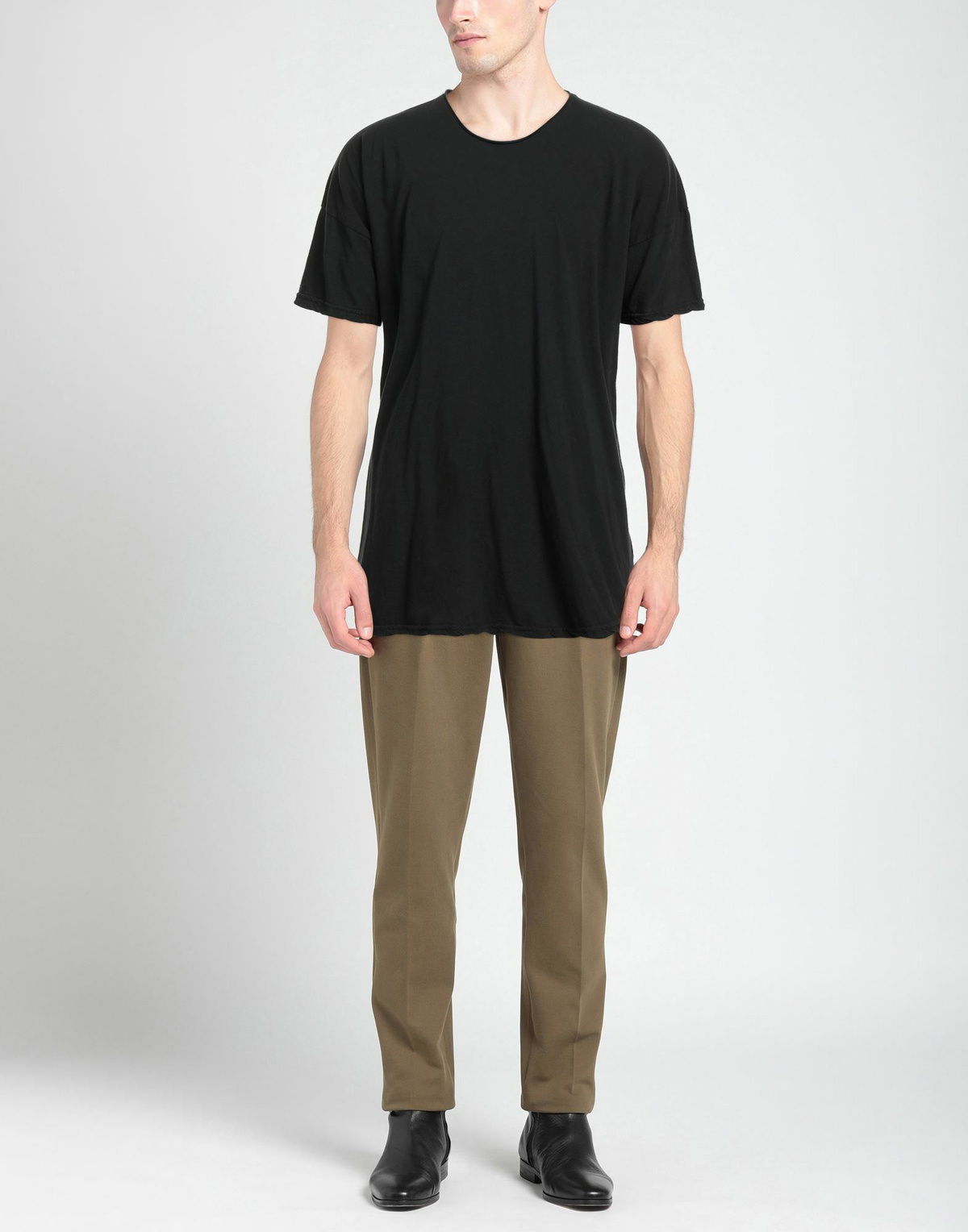 Crossley Mens T-shirt in Black