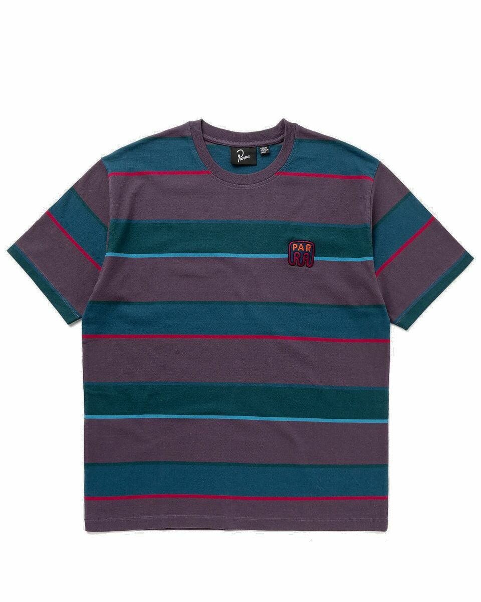 Photo: By Parra Fast Food Logo Striped Tee Multi - Mens - Shortsleeves