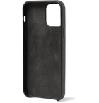 NATIVE UNION - Clic Classic Leather iPhone 12 Case - Black