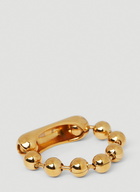 Ball Chain Ring in Gold