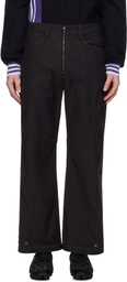 A. A. Spectrum Black Westwind Trousers