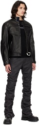 MISBHV Black Fast Leather Jacket