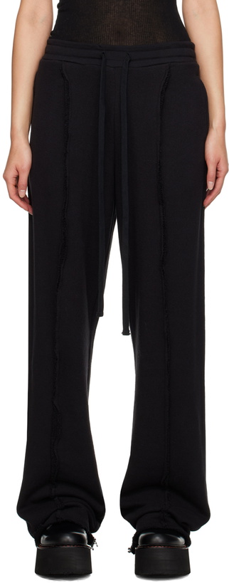 Photo: R13 Black Inverted Sweatpants