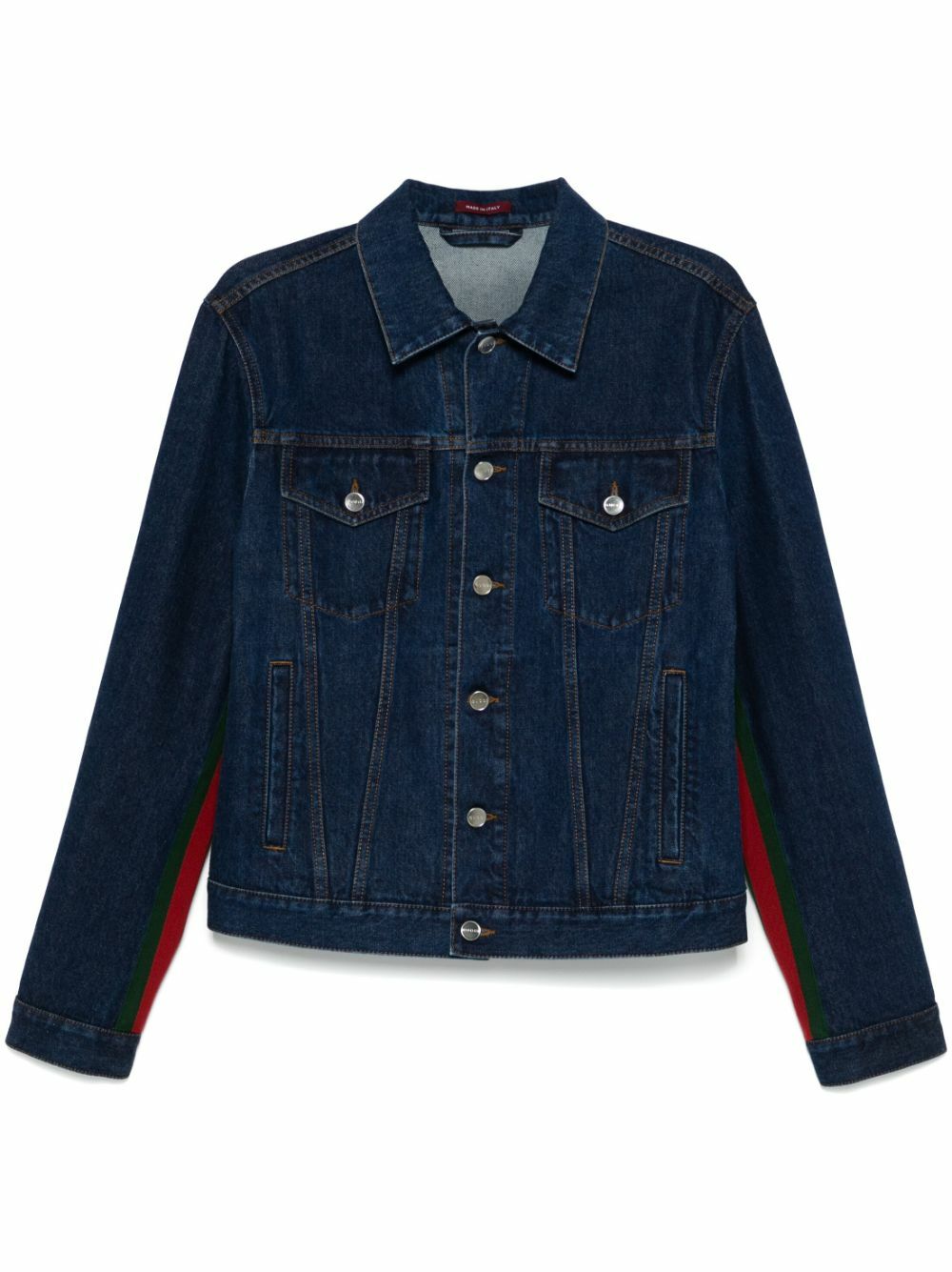 【送料&関税込】Gucci Denim Jacket Gucci Blue Embroidered Denim Jacket M | eBay